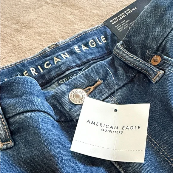 American Eagle Curvy Flare Jeans - Picture 8 of 8